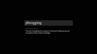  [tense music] - Phrogging: Hider in My House