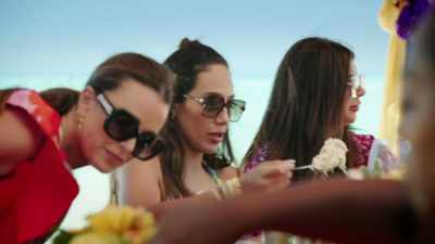 [tense music] - The Real Housewives Ultimate Girls Trip
