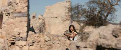 [tense music] - Gunfight at Dry River