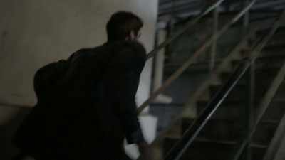 [tense music] - Taken