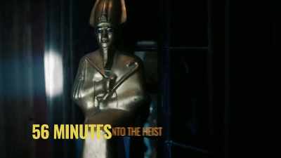 [tense music] - History's Greatest Heists with Pierce Brosnan