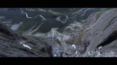 [tense music] - Fly