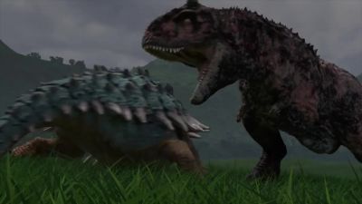 [tense music] - Jurassic World: Camp Cretaceous