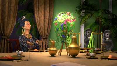 [tense pensive music playing] - The Swan Princess: A Fairytale Is Born