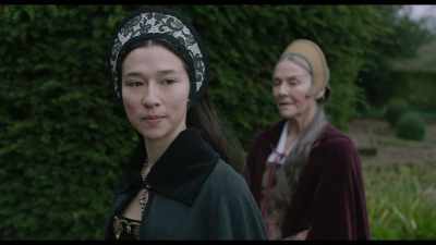 - [tense string music] - Anne Boleyn