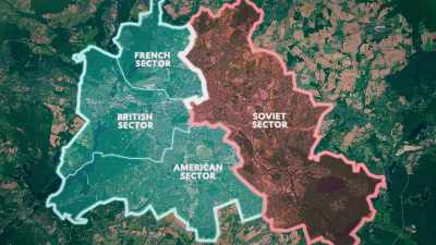 Tensions grew, and in 1961, - Europe From Above