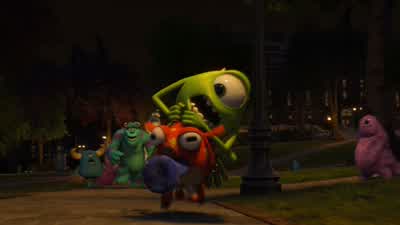 ♪ Tentacles and serpent's wings, they... - Monsters University