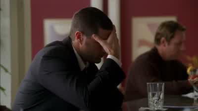 Tequila and tonic with a wedge of lemon. - Lost