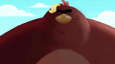 [Terence growls] - Angry Birds: Summer Madness