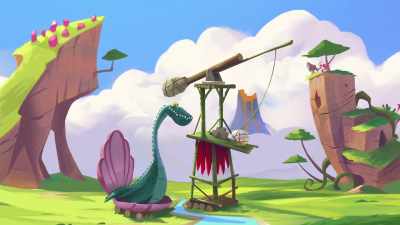 TERMY: When you wrecked
my den-wrecking project, - Gigantosaurus