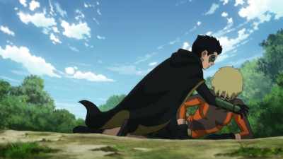 - Terra, control yourself!
- What? - Teen Titans: The Judas Contract