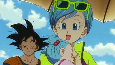 Terrific! Then here,
look after Bra. - Dragon Ball Super: Broly