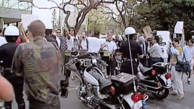 TERRY ANNE: Not only were
people responding - Sound of the Police