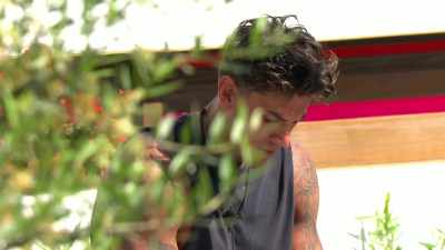 (TERRY CLEARS THROAT) - Love Island