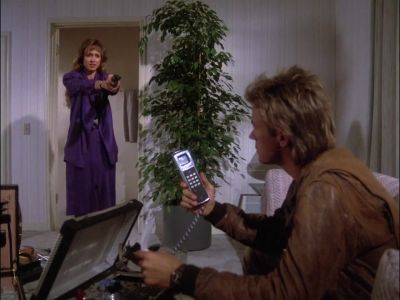 TERRY: Please put the phone down. - MacGyver