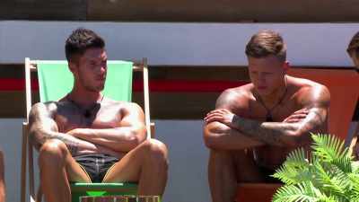 TERRY:
Yeah, but like I said to her,
she's was going on about - Love Island