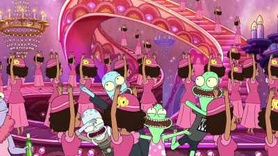 TERRY: Yeah, or what about when we
teamed up with the Simpsons - Solar Opposites
