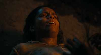 (TESS YELPS IN PAIN) - Barbarian
