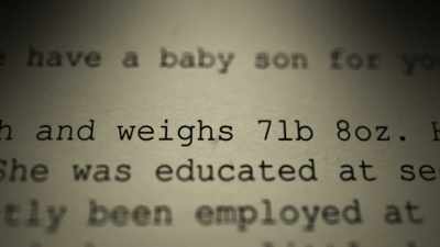 - [Tessa] He was born
on February the fourth - The Murder of Sandra Rivett