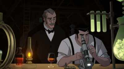Testing your fingerprints
theory again? - Batman: Gotham by Gaslight
