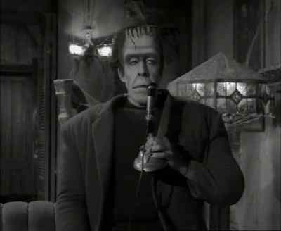 Testing, one, two, three.
Testing, one, two, three. - The Munsters