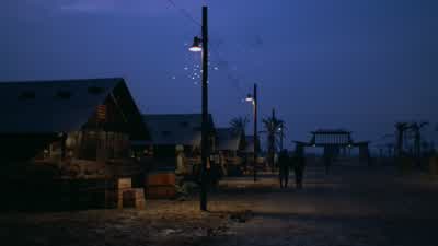Tet. The year of the monkey. Viethamese I unar new year's Eve. Down in dogpatch, the gooks are shoot - Full Metal Jacket