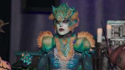 - Thai rice paper, liquid
latex, and toothpicks. - The Boulet Brothers' Dragula: Titans
