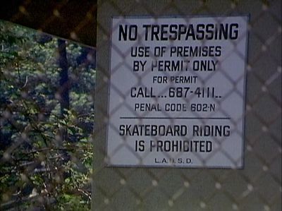 Than what the architects originally had planned - Dogtown and Z Boys