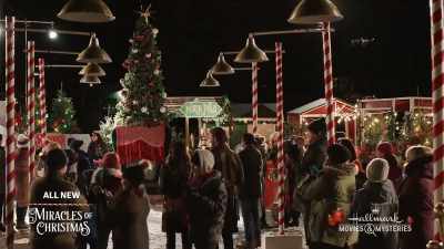 Thank you all for coming out
to the annual tree lighting. - Unlocking Christmas
