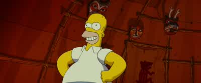 Thank you boob lady - The Simpsons Movie