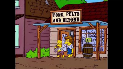 Thank you Come again groans - The Simpsons