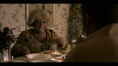 Thank you for this pork chop.
Now, as I was saying-- - Dolemite Is My Name