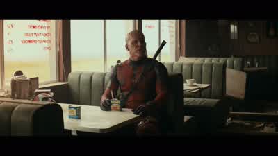 Oh Thank fuckNo no no no no That's rubbing alcoholYou don't want to drink Oh yeahThere you go Fuck that liver - Deadpool & Wolverine