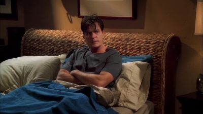 Thank God
she wasn't using suppositories. - Two and a Half Men