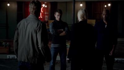 Thank God.
The power's coming back. - The Vampire Diaries