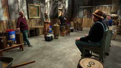 Thank you guys
for letting us
taste your spirits. - Moonshiners: Master Distiller
