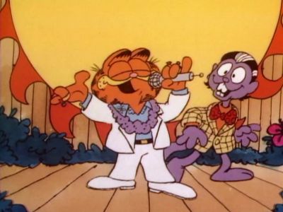 Thank you Lenny I love ya - Garfield in Paradise