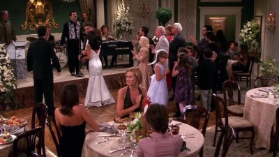 Thank you very much. Now if everyone will
please take their seats, dinner will be served. - Friends