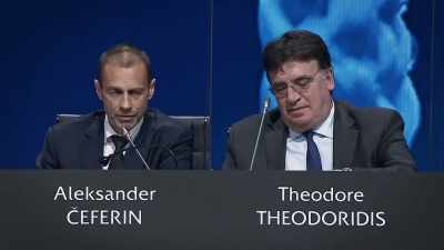 Thank you very much
that you personally and FIFA, - Super Greed: The Fight for Football