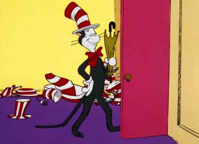 Thank you for a fascinating afternoon. - The Cat in the Hat
