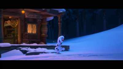 Thank you, big, loveable,
pink-faced bear man. - Once Upon a Snowman