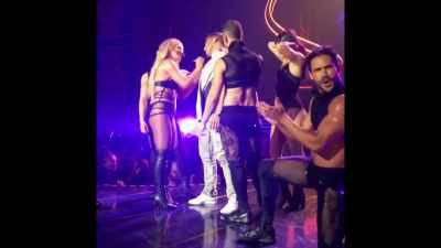 Thank you.
[both scream] - Framing Britney Spears