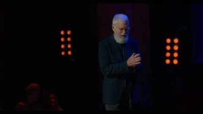 Thank you.
[clears throat] - That’s My Time with David Letterman