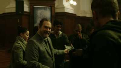 -Thank you for coming.
-For a second there, - The Empty Man