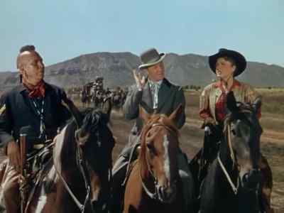 - "Thank you, Dakota. I'll be right back." 
-Shut up! - A Ticket to Tomahawk