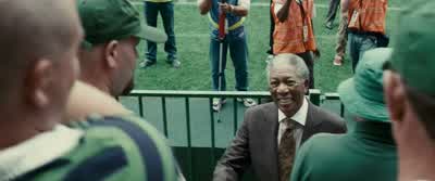 - Thank you for honoring our new flag. - Invictus