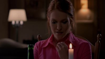 THANK YOU FOR THE, UH--
        IT'S REALLY PRETTY. - Angel