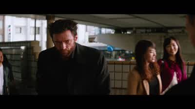 Thank you for what you did back there. - The Wolverine