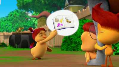Thank you. I read all about it
in my science book. - The Chicken Squad