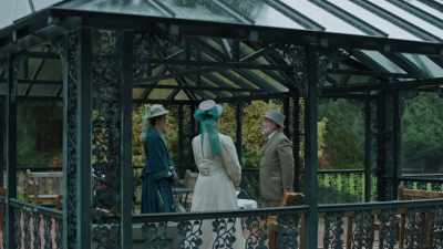 Thank you, but I'm
only here for a moment. - Gilded Newport Mysteries: Murder at the Breakers